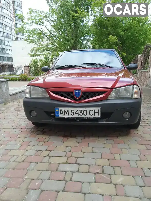 Седан Dacia Solenza 2004 1.4 л. Ручная / Механика обл. Житомирская, Житомир - Фото 1/17