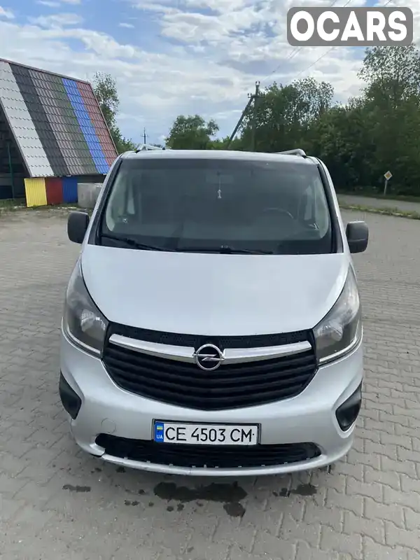 Мінівен Opel Vivaro 2015 1.6 л. Ручна / Механіка обл. Чернівецька, Хотин - Фото 1/21