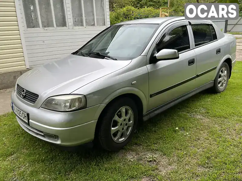 Седан Opel Astra 2001 1.8 л. Автомат обл. Чернігівська, Бобровиця - Фото 1/7