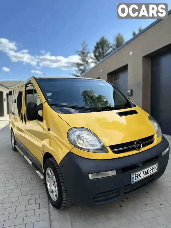 Мінівен Opel Vivaro 2004 1.87 л. Ручна / Механіка обл. Хмельницька, Кам'янець-Подільський - Фото 1/21