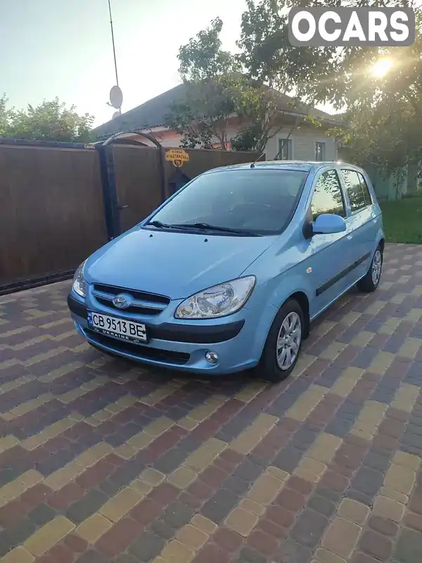 Хетчбек Hyundai Getz 2007 1.4 л. Ручна / Механіка обл. Чернігівська, Ніжин - Фото 1/21