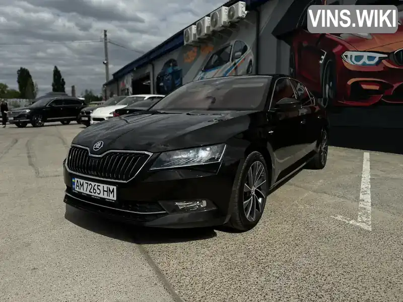 Ліфтбек Skoda Superb 2016 2 л. Автомат обл. Житомирська, Житомир - Фото 1/21