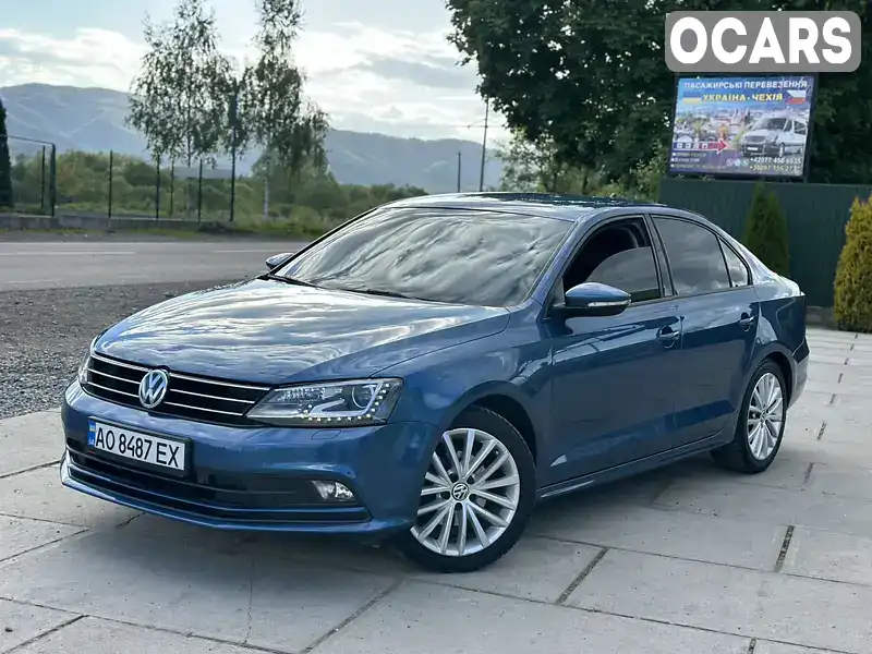 Седан Volkswagen Jetta 2016 2 л. Автомат обл. Закарпатська, Хуст - Фото 1/14