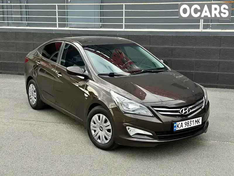 Седан Hyundai Solaris 2016 1.6 л. Автомат обл. Київська, Київ - Фото 1/21