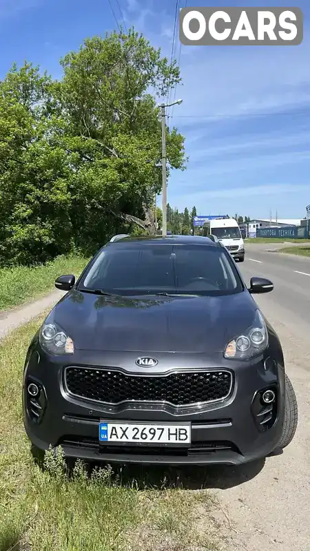 Позашляховик / Кросовер Kia Sportage 2017 2 л. Автомат обл. Полтавська, Кременчук - Фото 1/17