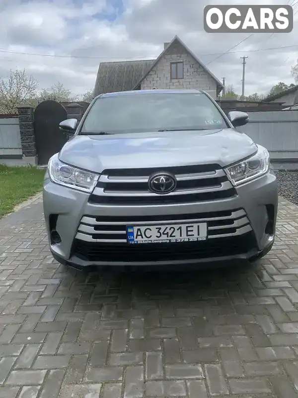 Позашляховик / Кросовер Toyota Highlander 2019 2.67 л. Автомат обл. Волинська, Луцьк - Фото 1/21