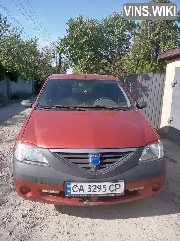 Седан Dacia Logan 2008 1.6 л. Ручна / Механіка обл. Черкаська, Черкаси - Фото 1/12