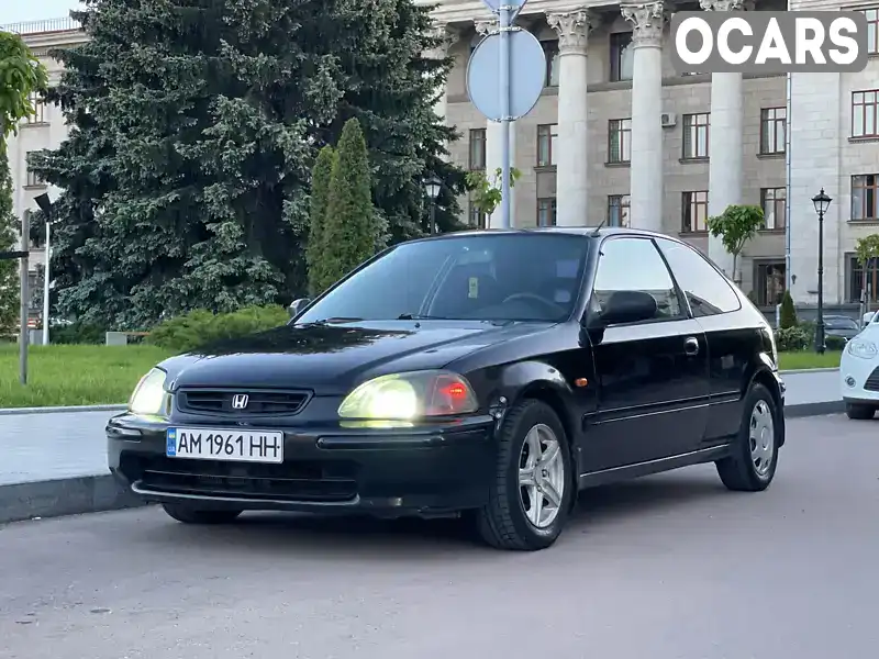 Хетчбек Honda Civic 1997 1.4 л. обл. Житомирська, Житомир - Фото 1/21