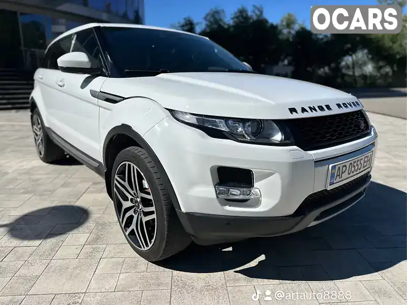 Внедорожник / Кроссовер Land Rover Range Rover Evoque 2014 2.18 л. Автомат обл. Запорожская, Запорожье - Фото 1/20