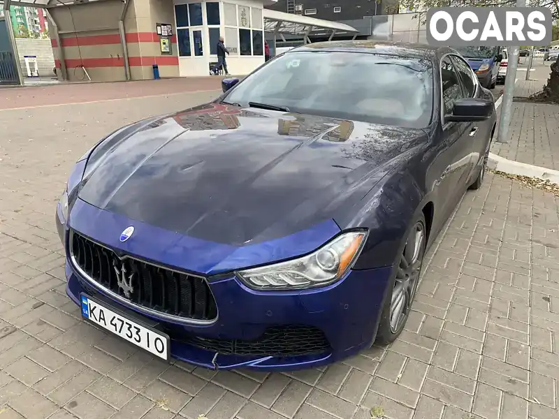 Седан Maserati Ghibli 2013 2.98 л. Автомат обл. Київська, Київ - Фото 1/17