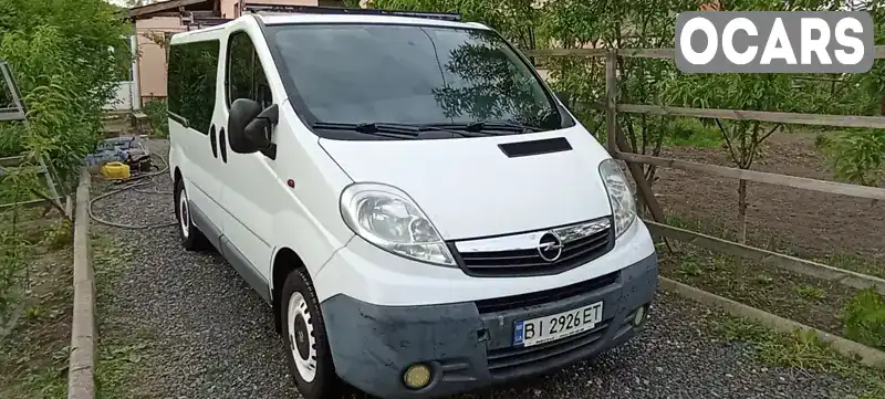 Мінівен Opel Vivaro 2007 2 л. Ручна / Механіка обл. Полтавська, Полтава - Фото 1/21