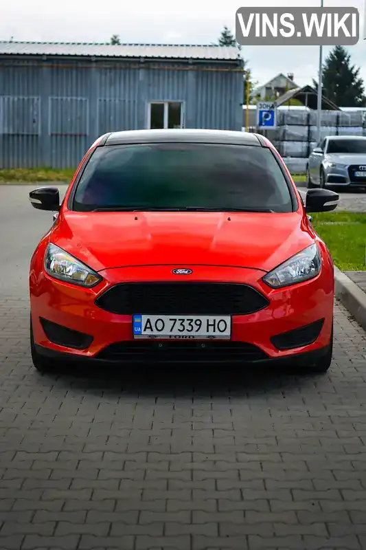 Седан Ford Focus 2016 2 л. Автомат обл. Закарпатская, Ужгород - Фото 1/7