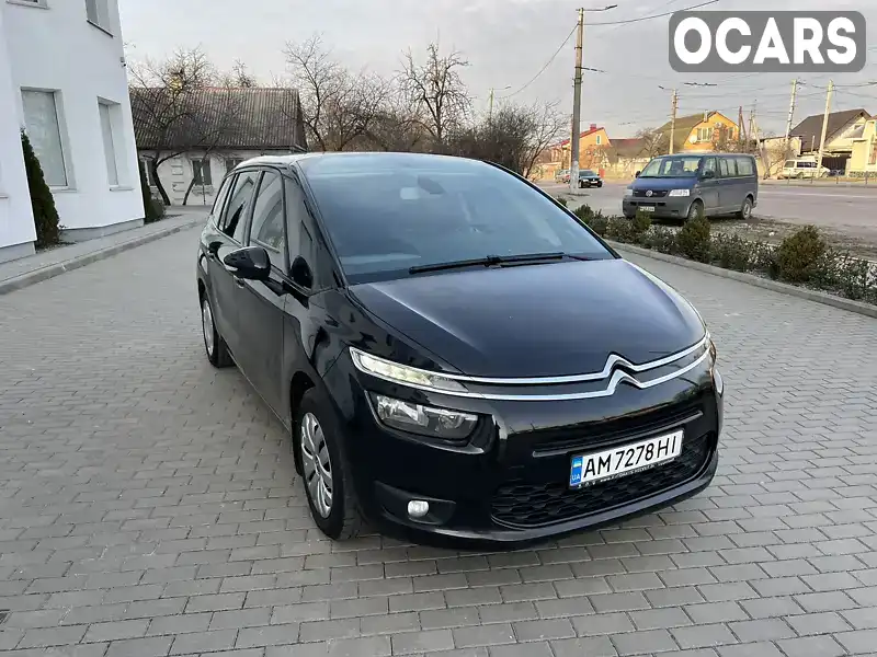 Мінівен Citroen Grand C4 Picasso 2013 1.56 л. Автомат обл. Житомирська, Житомир - Фото 1/21