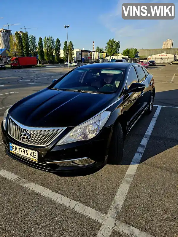 Седан Hyundai Grandeur 2014 3 л. Автомат обл. Ровенская, Ровно - Фото 1/21