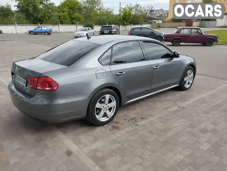 1VWAP7A33DC012498 Volkswagen Passat 2012 Седан 2.48 л. Фото 9