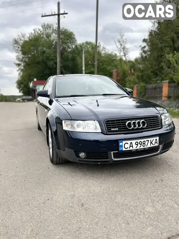 Седан Audi A4 2004 1.78 л. Ручна / Механіка обл. Черкаська, Монастирище - Фото 1/15