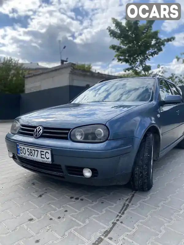 Універсал Volkswagen Golf 2004 1.9 л. Ручна / Механіка обл. Тернопільська, Тернопіль - Фото 1/21