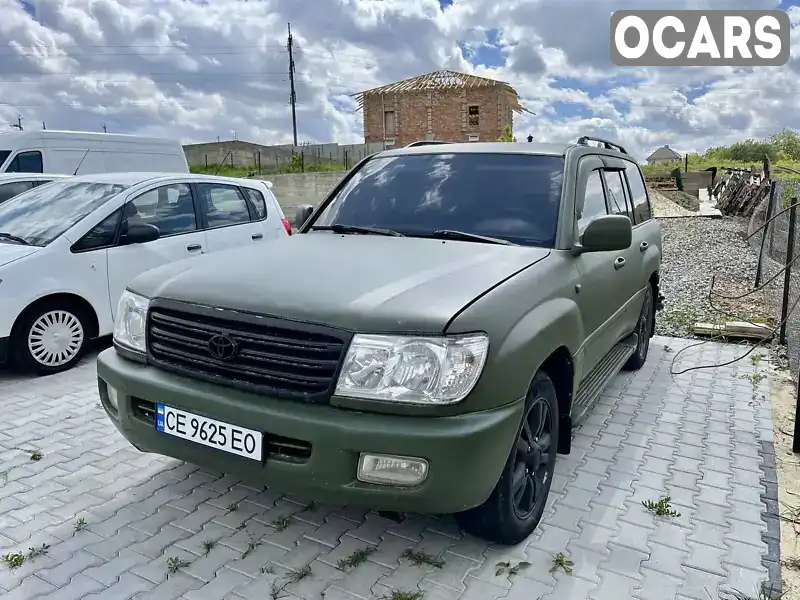 Позашляховик / Кросовер Toyota Land Cruiser 1998 4.66 л. Автомат обл. Чернівецька, Чернівці - Фото 1/17