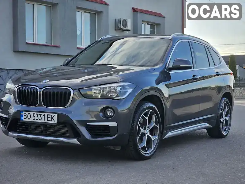 Позашляховик / Кросовер BMW X1 2017 2 л. Автомат обл. Тернопільська, Тернопіль - Фото 1/21