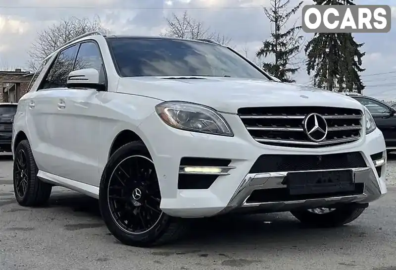 Позашляховик / Кросовер Mercedes-Benz M-Class 2014 3 л. Автомат обл. Тернопільська, Тернопіль - Фото 1/14