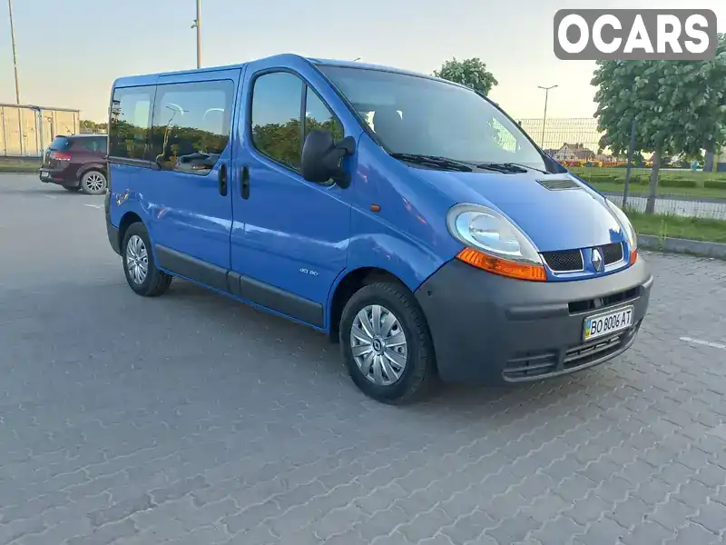 Мінівен Renault Trafic 2004 1.87 л. Ручна / Механіка обл. Львівська, Броди - Фото 1/21