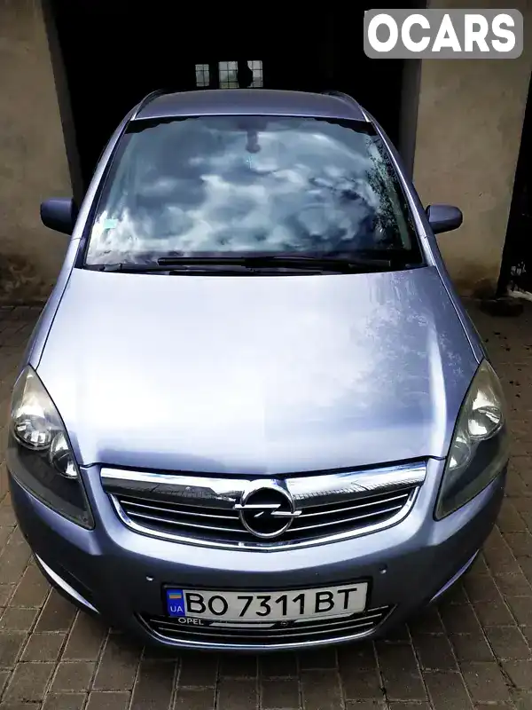 Мінівен Opel Zafira 2009 1.69 л. Ручна / Механіка обл. Тернопільська, Бучач - Фото 1/13