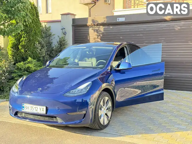 Позашляховик / Кросовер Tesla Model Y 2021 null_content л. Автомат обл. Одеська, Одеса - Фото 1/21