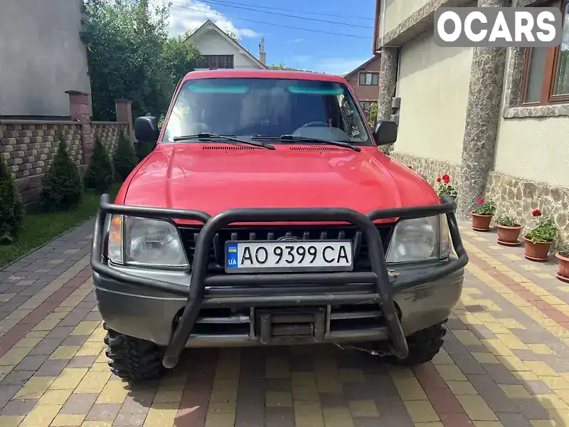 Позашляховик / Кросовер Toyota Land Cruiser 1997 2.98 л. Ручна / Механіка обл. Закарпатська, Свалява - Фото 1/13