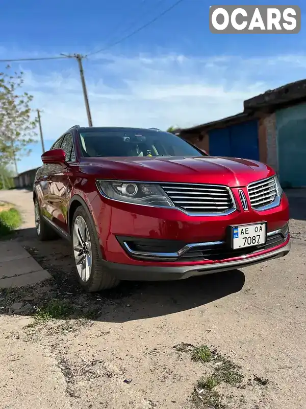 Позашляховик / Кросовер Lincoln MKX 2015 2.69 л. обл. Дніпропетровська, Кривий Ріг - Фото 1/13