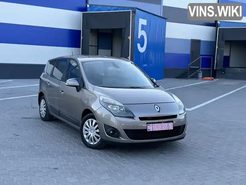 Мінівен Renault Grand Scenic 2010 1.9 л. Ручна / Механіка обл. Рівненська, Рівне - Фото 1/21