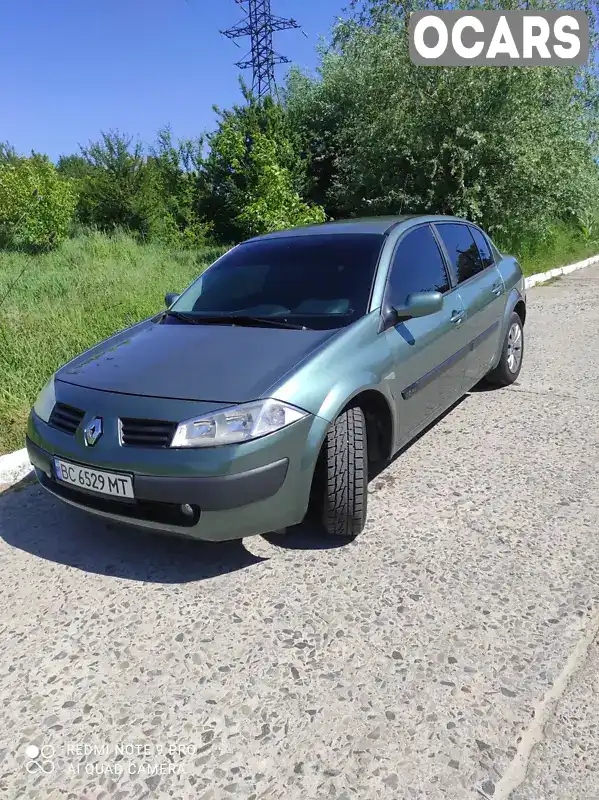 Седан Renault Megane 2005 1.6 л. Ручна / Механіка обл. Львівська, Новий Розділ - Фото 1/12