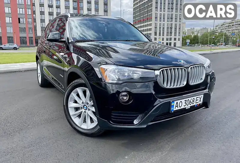 5UXWX9C37H0W72972 BMW X3 2017 Позашляховик / Кросовер 2 л. Фото 1