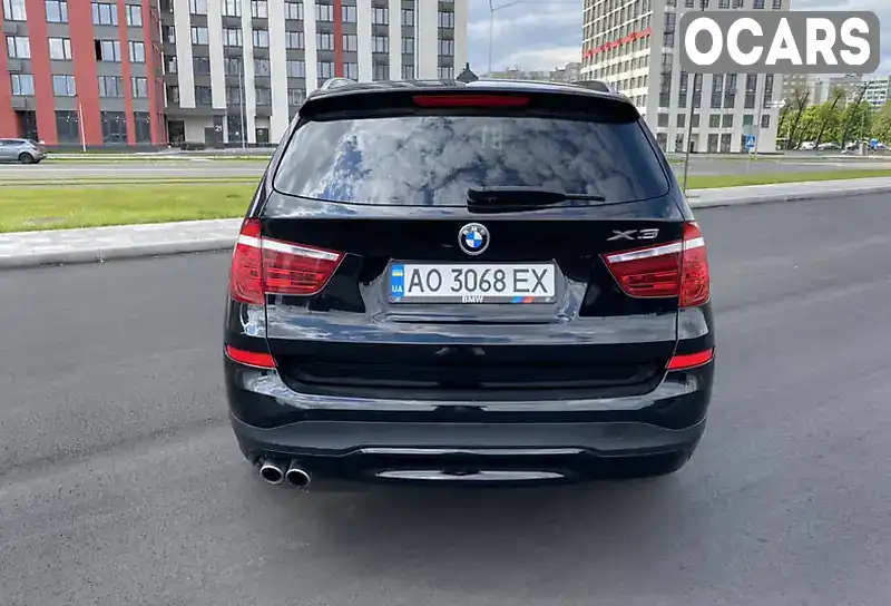 5UXWX9C37H0W72972 BMW X3 2017 Позашляховик / Кросовер 2 л. Фото 4