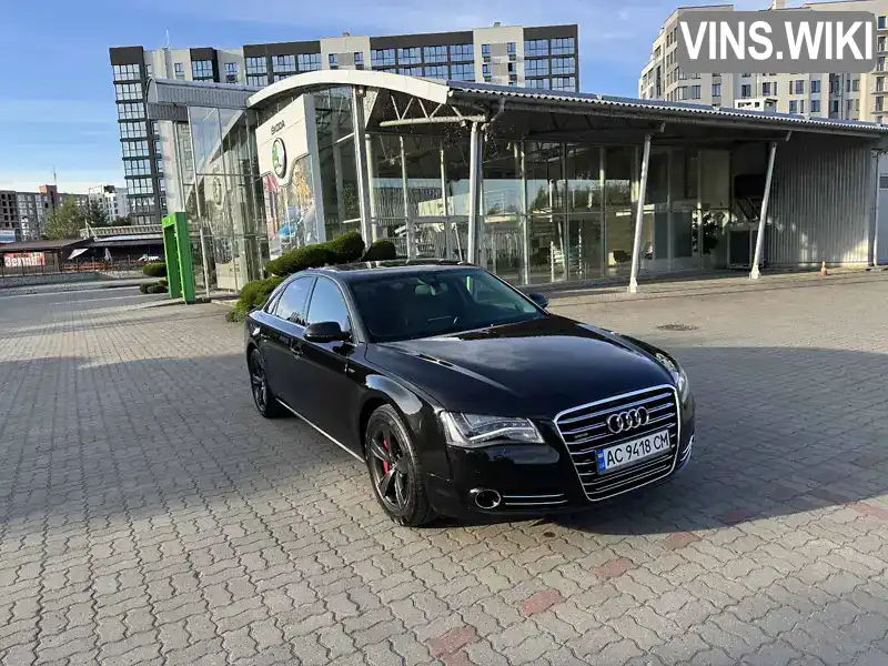 Седан Audi A8 2010 4.16 л. Автомат обл. Волинська, Луцьк - Фото 1/21