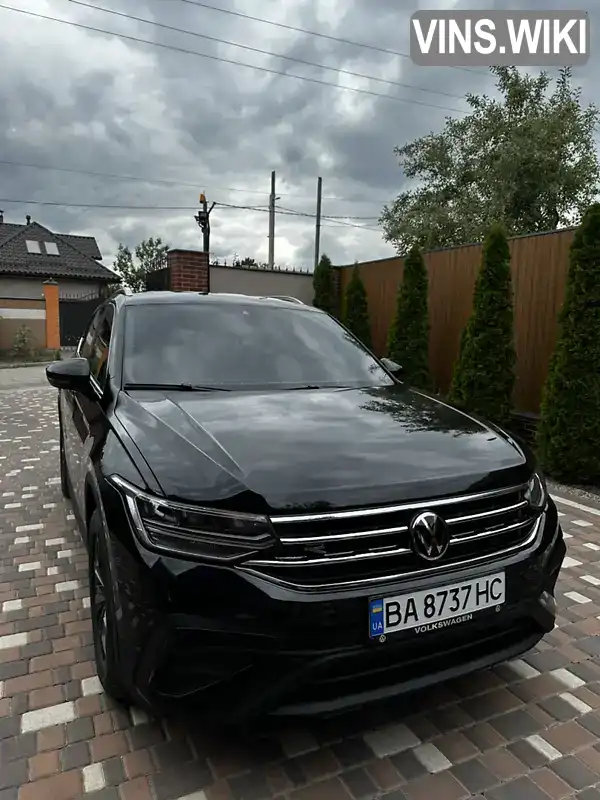 Позашляховик / Кросовер Volkswagen Tiguan 2021 1.98 л. Автомат обл. Кіровоградська, Кропивницький (Кіровоград) - Фото 1/21