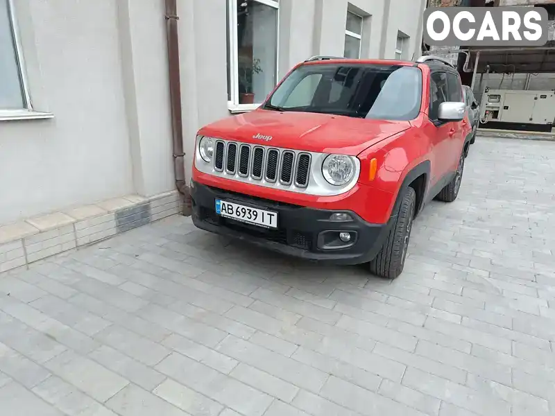 ZACCJBDT7GPD26991 Jeep Renegade 2016 Позашляховик / Кросовер 1.96 л. Фото 1