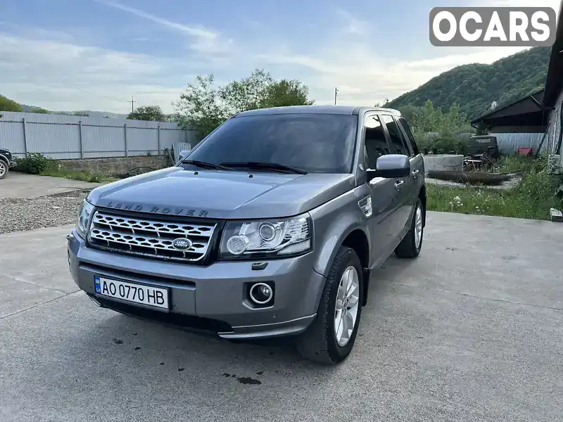 Позашляховик / Кросовер Land Rover Freelander 2012 2.18 л. Автомат обл. Закарпатська, Тячів - Фото 1/21