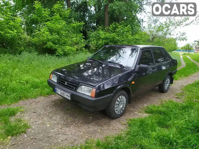 Седан ВАЗ / Lada 21099 2006 1.5 л. Ручна / Механіка обл. Полтавська, Миргород - Фото 1/13