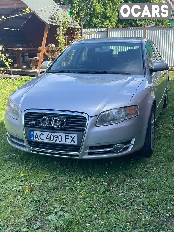 Седан Audi A4 2005 2 л. Ручна / Механіка обл. Волинська, Шацьк - Фото 1/12