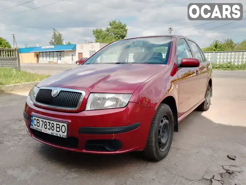 Седан Skoda Fabia 2006 1.2 л. Ручна / Механіка обл. Чернігівська, Бобровиця - Фото 1/16