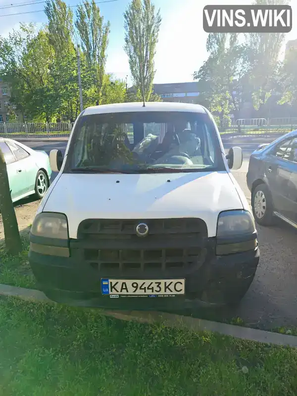 Минивэн Fiat Doblo 2004 1.6 л. Ручная / Механика обл. Киевская, Киев - Фото 1/4