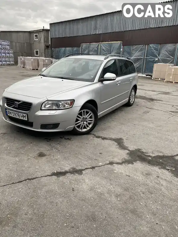 Універсал Volvo V50 2010 1.56 л. Ручна / Механіка обл. Житомирська, Звягель - Фото 1/9