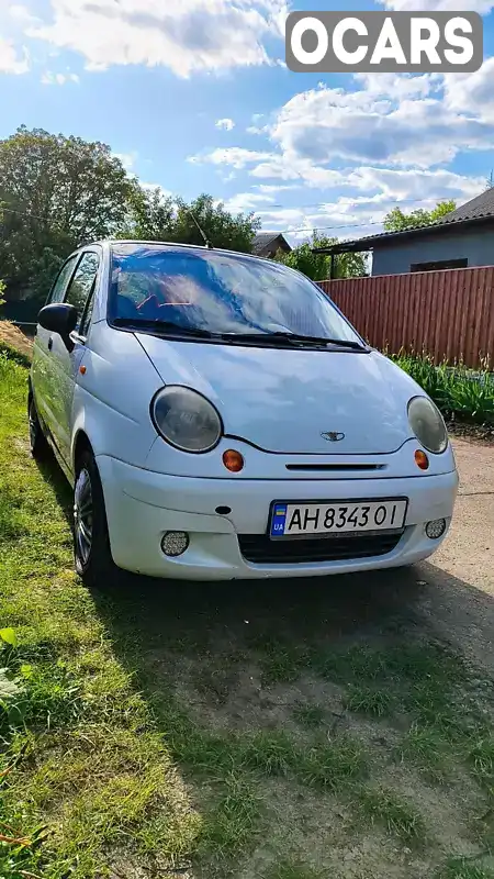 Хэтчбек Daewoo Matiz 2008 0.8 л. Автомат обл. Черкасская, Ватутино - Фото 1/21