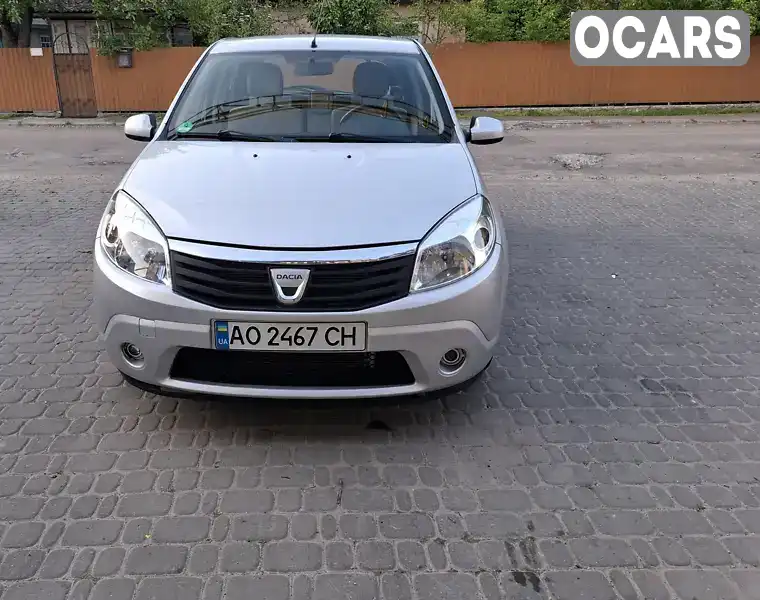 Хэтчбек Dacia Sandero 2010 1.6 л. Ручная / Механика обл. Житомирская, Житомир - Фото 1/9