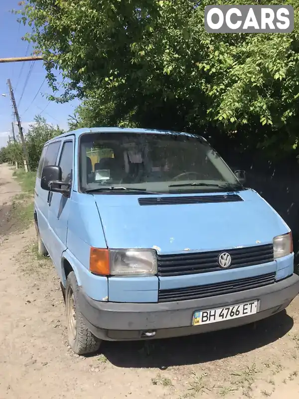 Мінівен Volkswagen Transporter 1993 1.9 л. Ручна / Механіка обл. Одеська, Ізмаїл - Фото 1/4