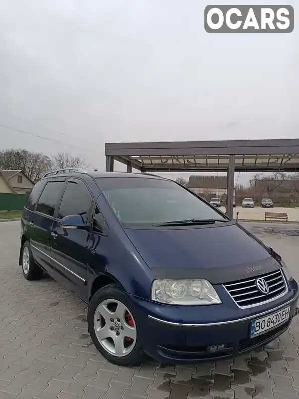 Мінівен Volkswagen Sharan 2007 1.97 л. Ручна / Механіка обл. Тернопільська, Шумськ - Фото 1/11