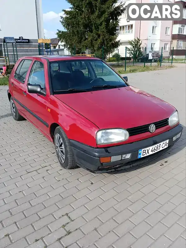 Хетчбек Volkswagen Golf 1993 1.39 л. Ручна / Механіка обл. Хмельницька, Славута - Фото 1/11