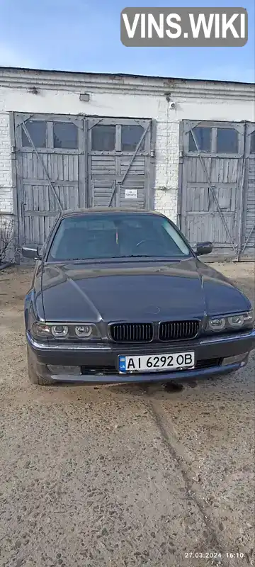 Седан BMW 7 Series 1999 5.4 л. Автомат обл. Київська, Бориспіль - Фото 1/11