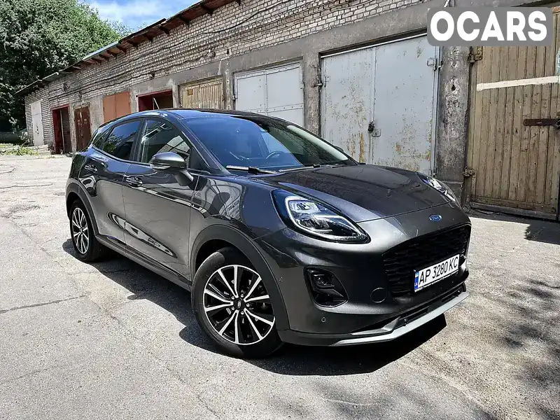 Позашляховик / Кросовер Ford Puma 2020 1 л. Автомат обл. Запорізька, Запоріжжя - Фото 1/21