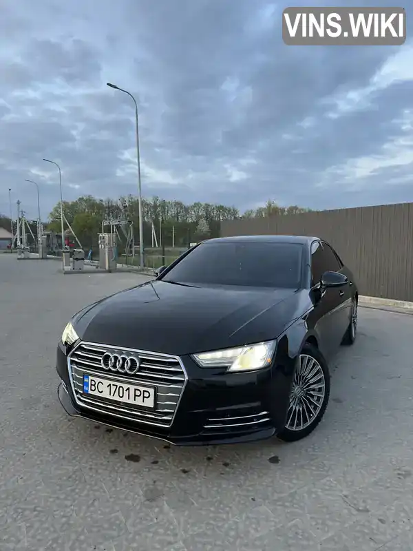 Седан Audi A4 2017 1.98 л. Автомат обл. Львовская, Львов - Фото 1/21